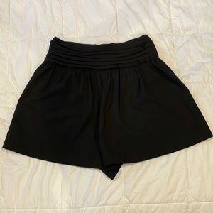 Flowy dressy high-waisted shorts